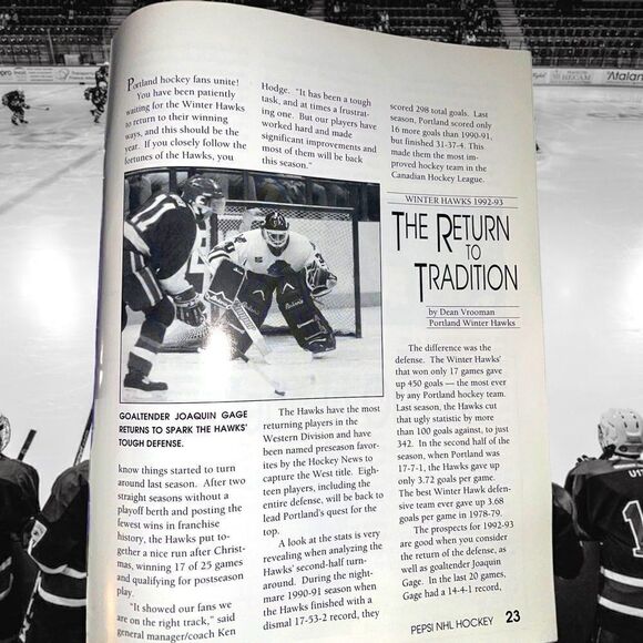 2002 Signed Autographed LA Kings Hockey Program - Picture 5 of 10